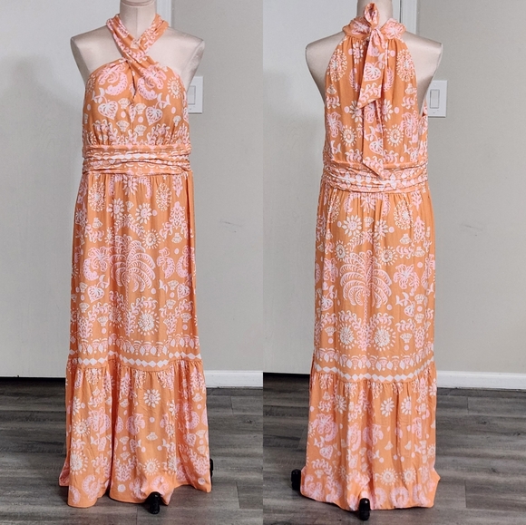Lilly Pulitzer Montecito‎ Halter Maxi Dress - Picture 2 of 14